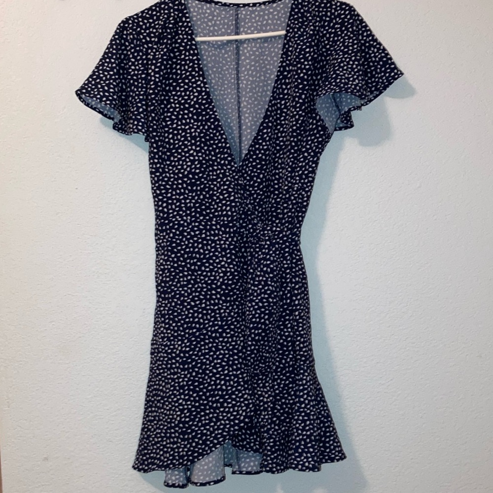 Polka Dot Wrap Dress